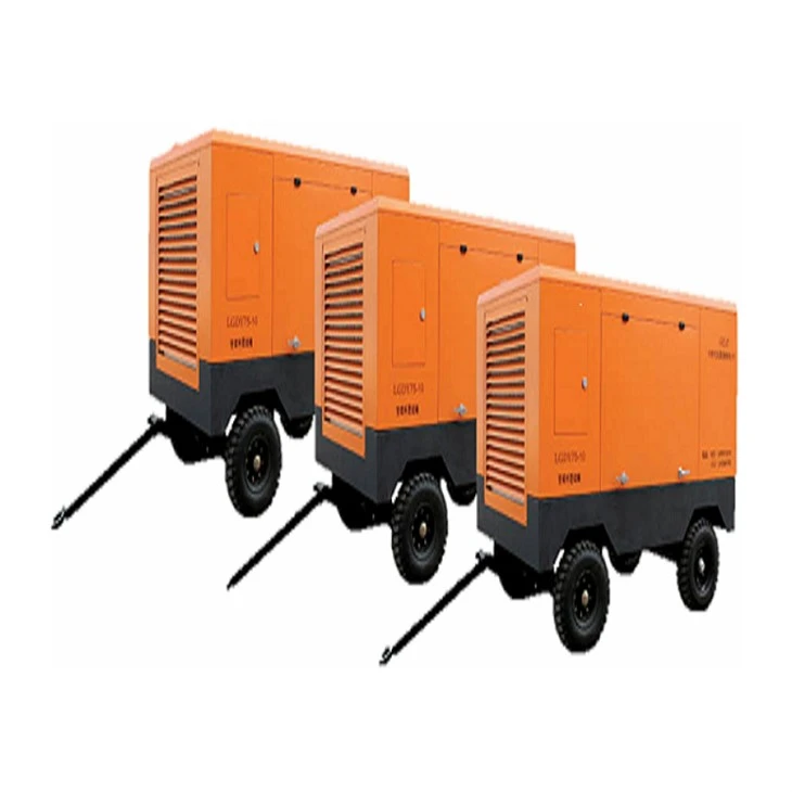 Motor Driven Portable Screw Air Compressor